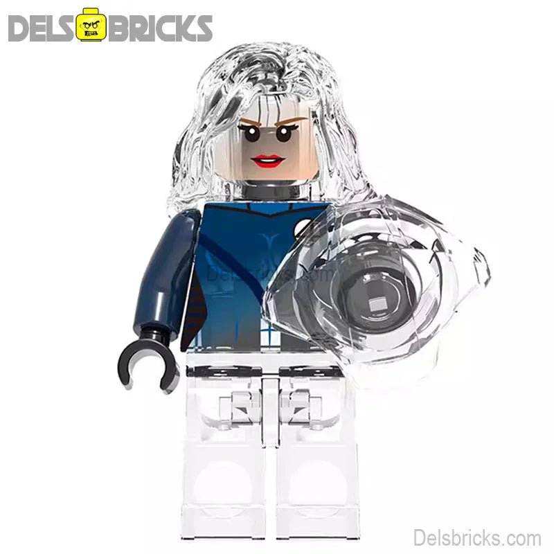 Invisible Woman from Fantastic Four Lego Minifigures Custom Toys