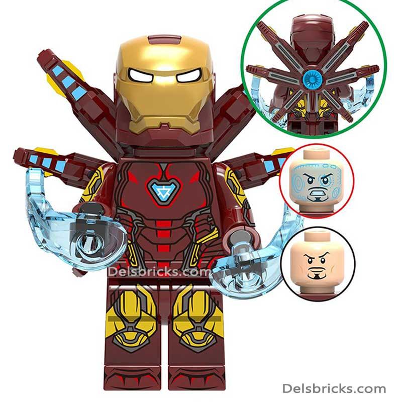 Ironman Mark 85 Tony Stark Avengers Lego Minifigures Custom toys 6