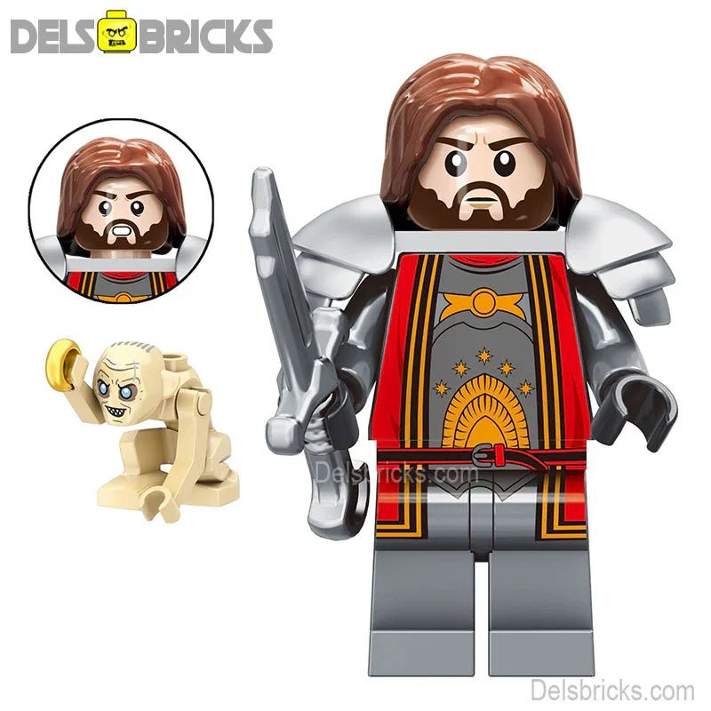 isildur Lord of The Rings Lego Minifigures Custom Toys