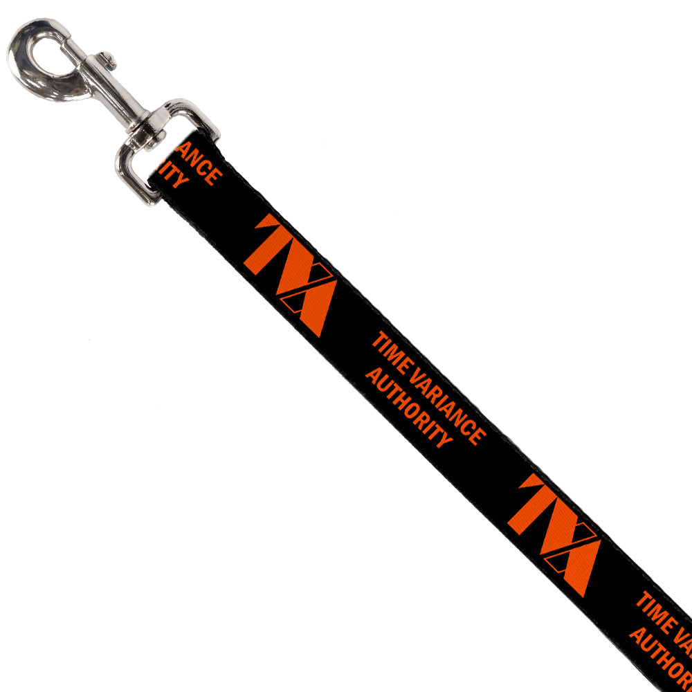 Dog Leash - Loki Series TVA TIME VARIANCE AUTHORITY Text Black/Orange