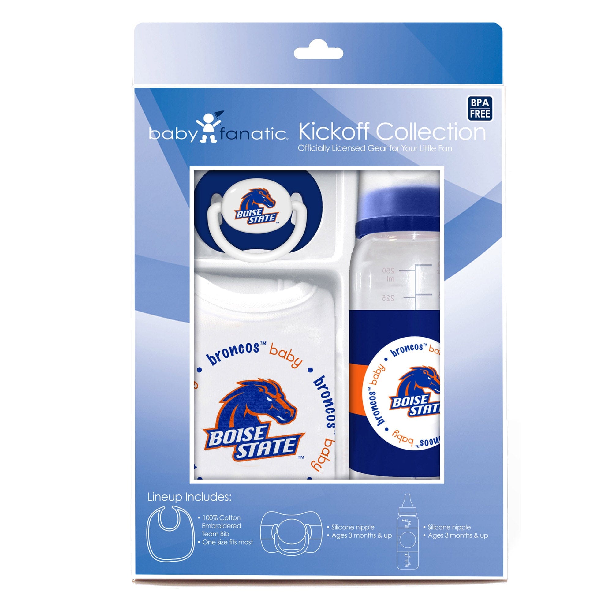Boise State Broncos - 3-Piece Baby Gift Set