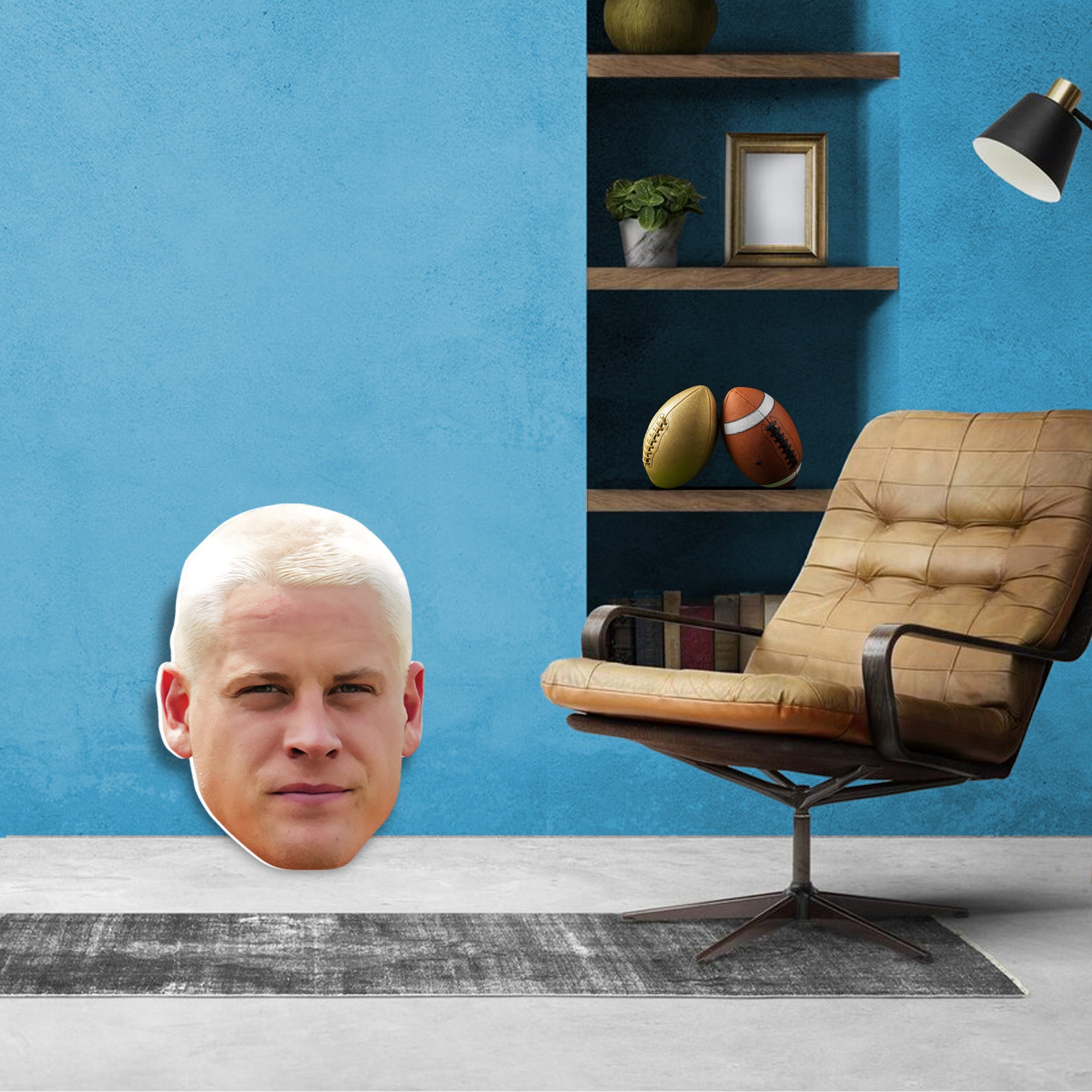 Joe Burrow - Big Head - Official NFLPA - Cincinnati Bengals - Foam Core Cutout