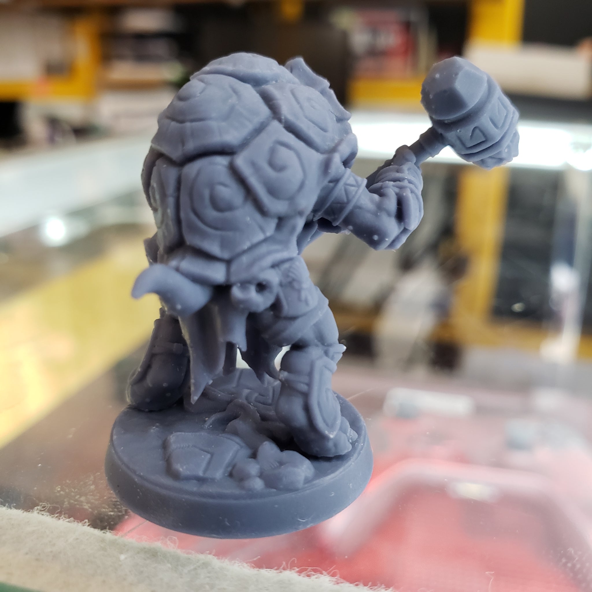 Jadeshell Turtlekin Warrior (Base Sculpt C)