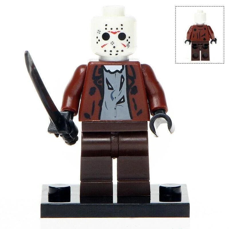Jason Voorhees Friday The 13th - Lego Minifigures Custom Horror Toys 2
