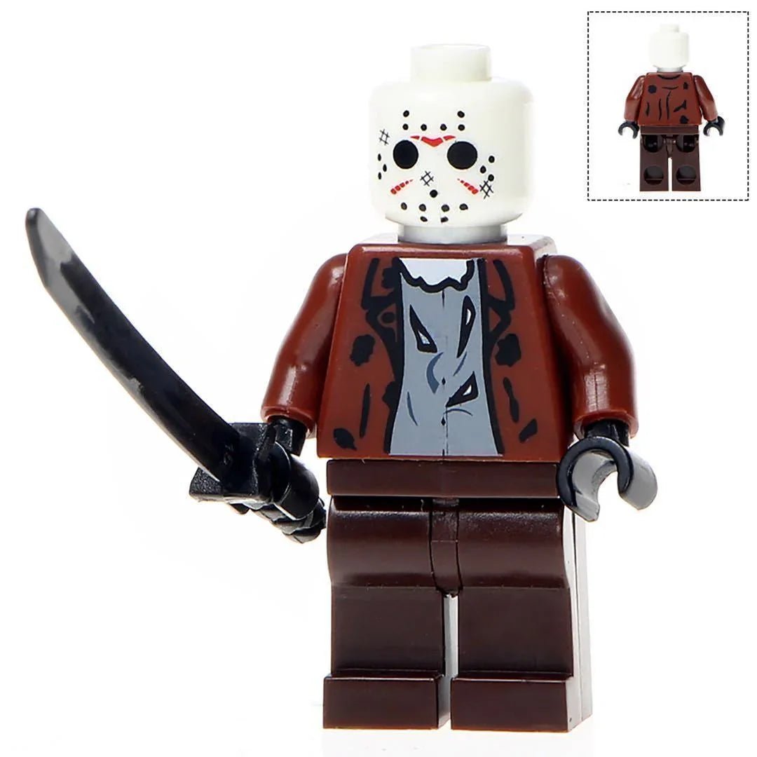 Jason Voorhees Friday The 13th - Lego Minifigures Custom Horror Toys 2
