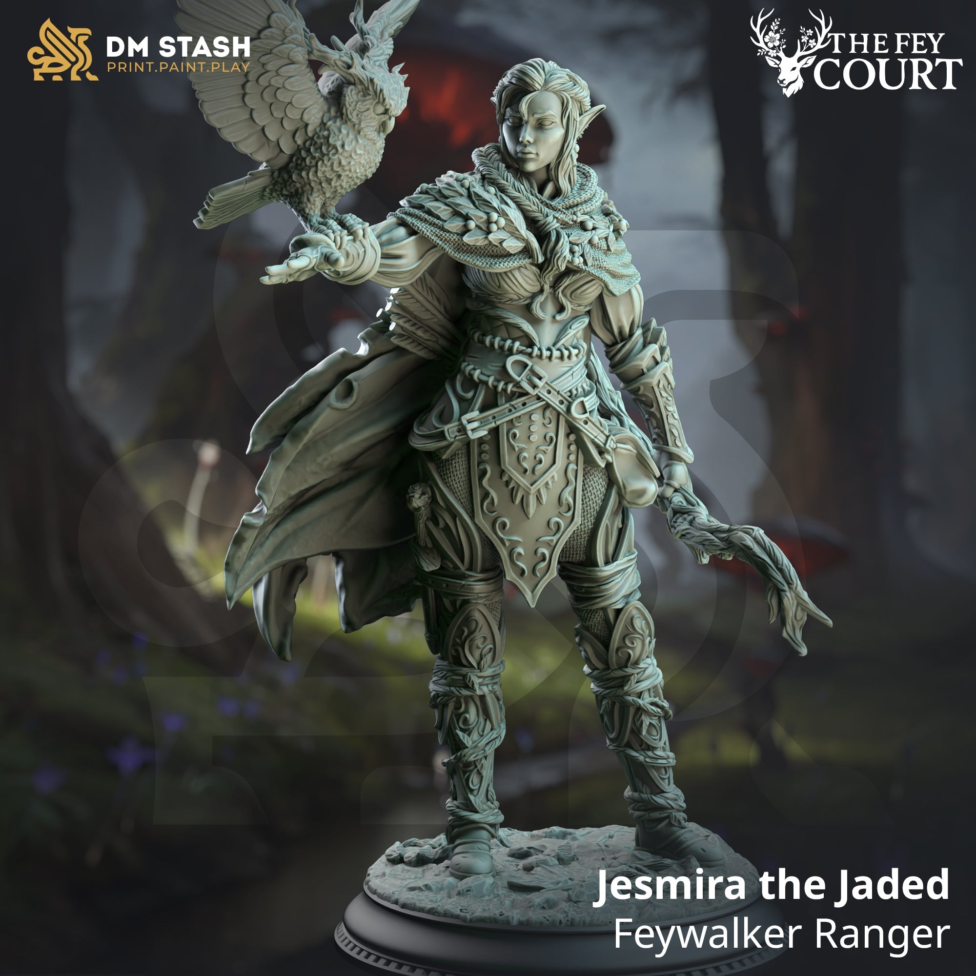 Jesmira the Jaded (Female Feywalker Elf Ranger)