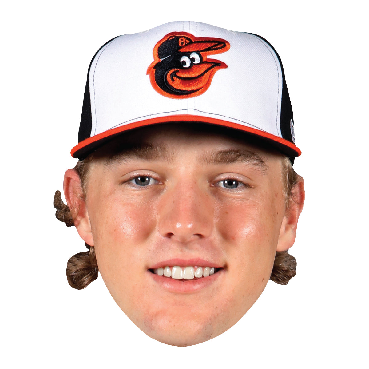 Gunnar Henderson - Big Head - Official MLB - Baltimore Orioles - Foam Core Cutout
