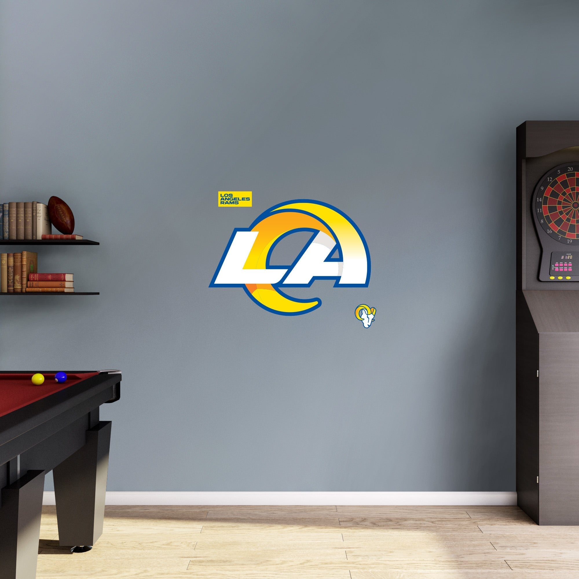 Los Angeles Rams - RealBig LA Logo Collection - Official NFL - Reusable Vinyl Wall Decals