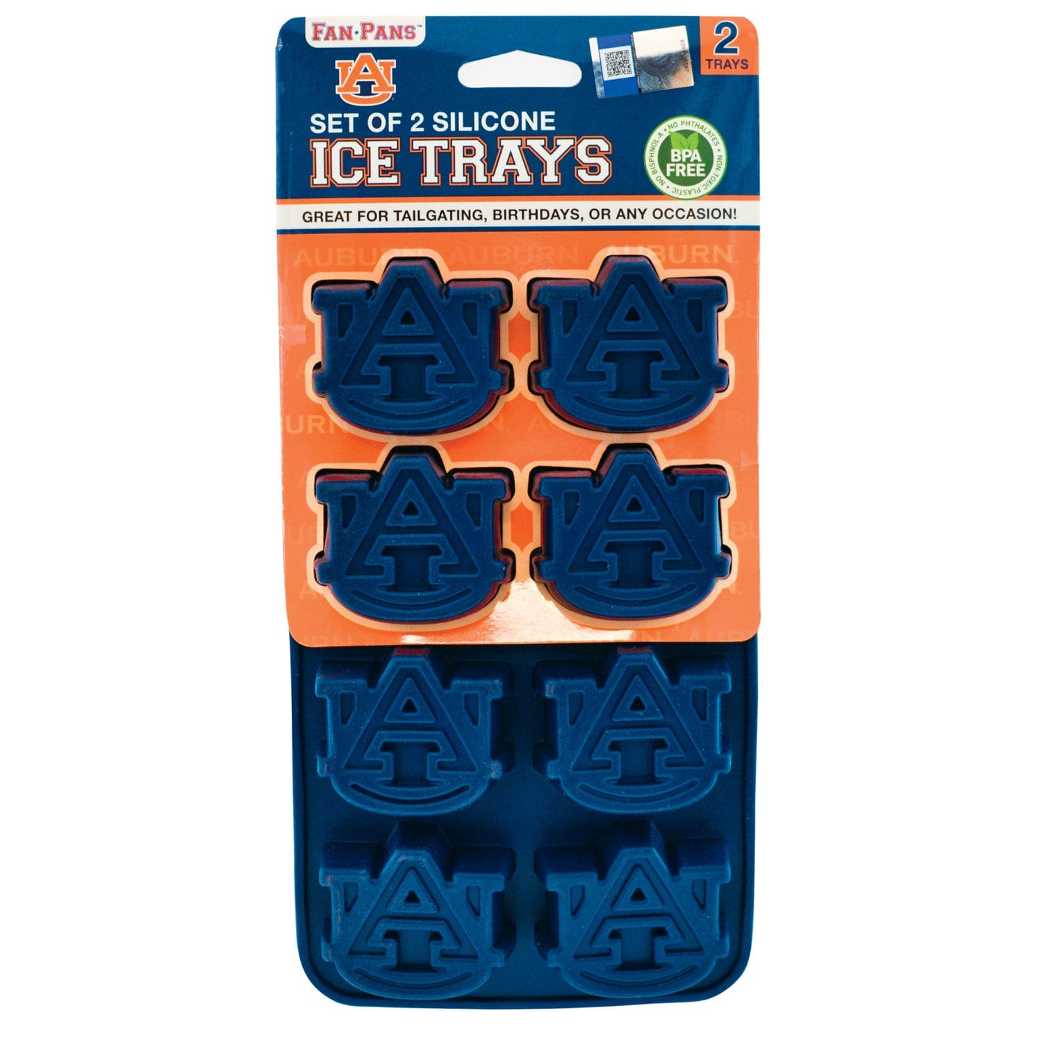 Auburn Tigers Ice Cube Tray