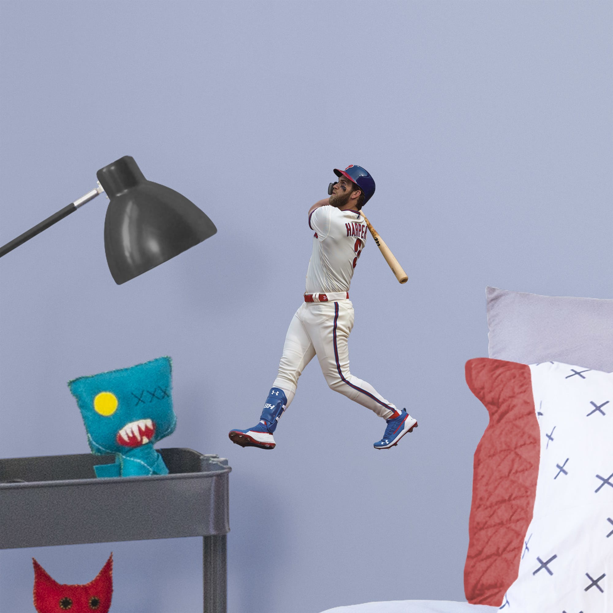 Bryce Harper - RealBig Collection - Official MLB - Philadelphia Phillies - Reusable Vinyl Wall Decals #1