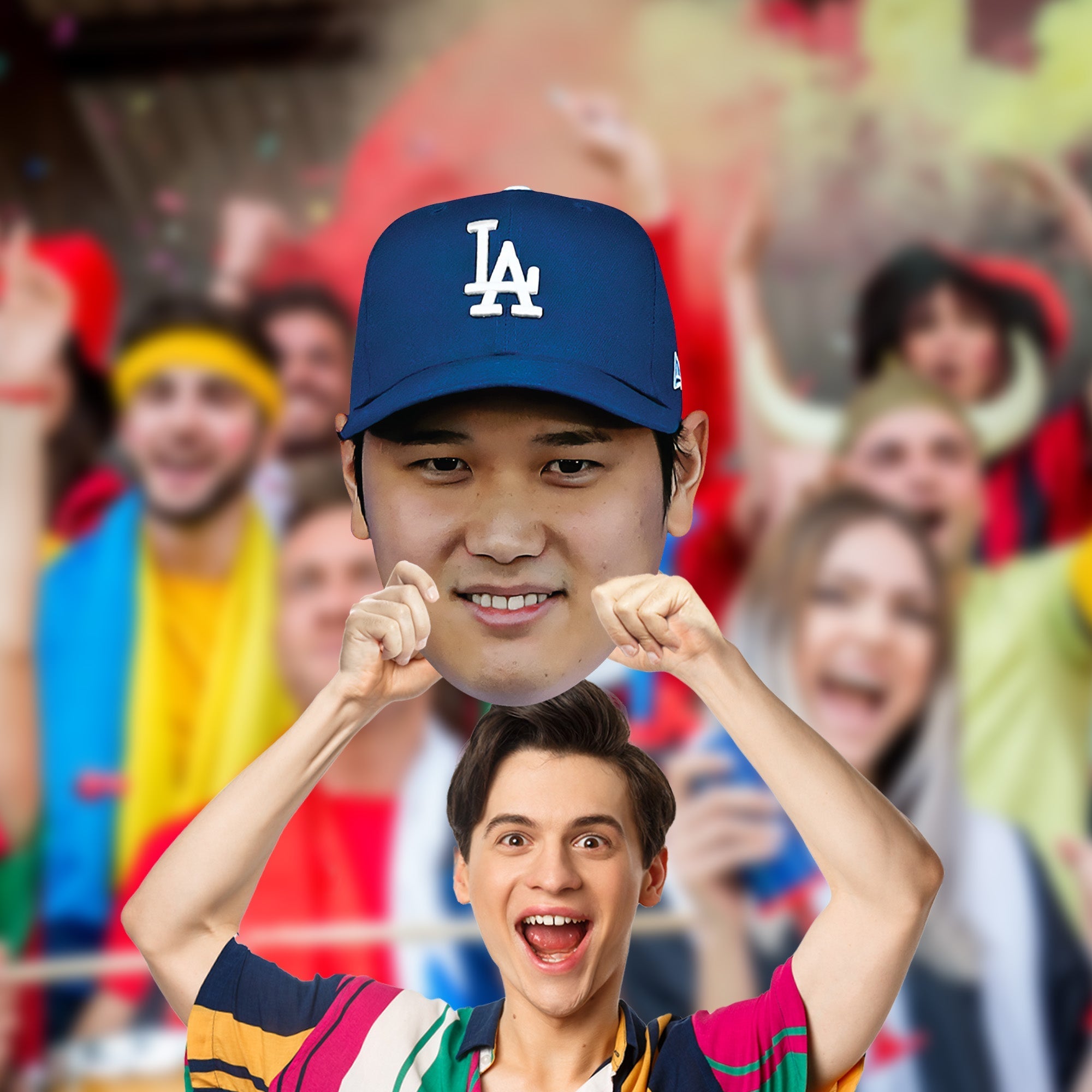 Shohei Ohtani - Big Head - Official MLB - Los Angeles Dodgers - Foam Core Cutout