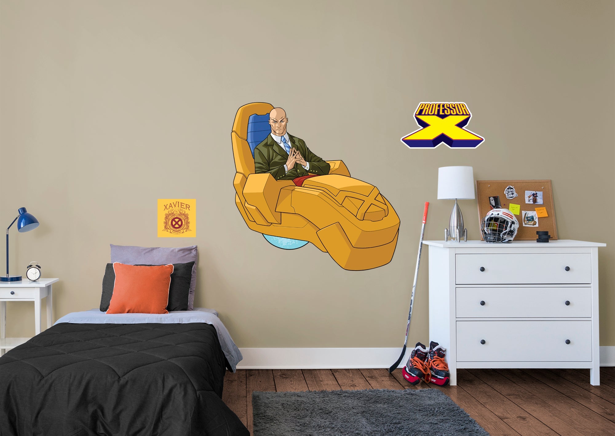 X-Men Professor-X RealBig  - Officially Licensed Marvel Removable Wall Decal