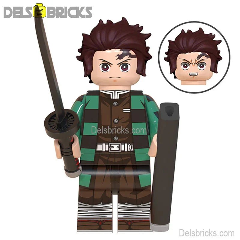 kamado tanjirou Demon Slayer Anime Lego Minifigures Custom Toys 1