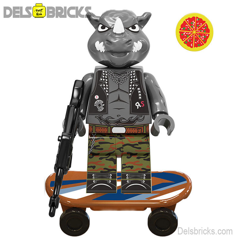 Rocksteady Teenage Mutant Ninja Turtles Custom Toys