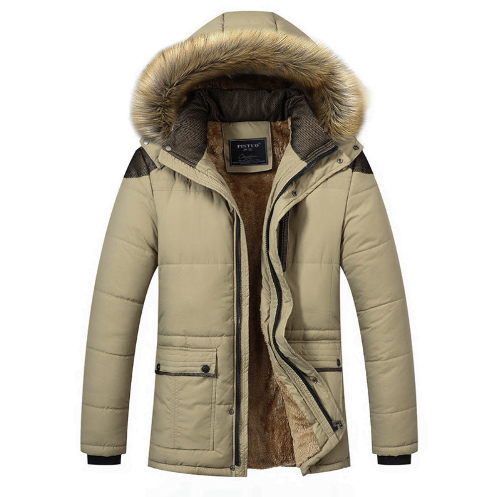 Men Hooded Winter Coat