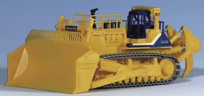 Kibri 11354 HO Scale European Construction Equipment -- Komatsu Bulldozer D575 A-2