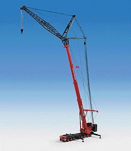 Kibri 13005 HO Scale Construction Equipment - Heavy Mobile Cranes - Liebherr -- LTM 1400 With Jib Extension