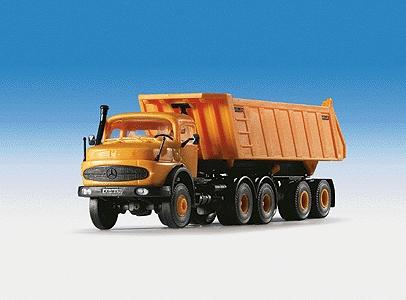Kibri 14025 HO Scale 30 Years Kibri - European Construction Equipment -- Mercedes Articulated Sand/Gravel Truck - Meiller