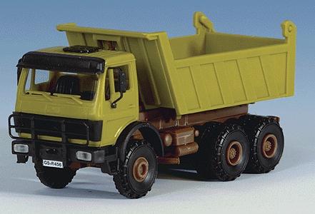 Kibri 14053 HO Scale Construction Equipment -- Mercedes Benz Gravel Truck