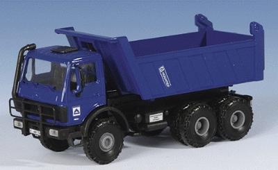 Kibri 14057 HO Scale Construction Equipment - Mercedes Benz Gravel Truck