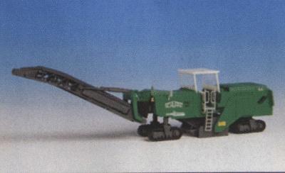 Kibri 15200 HO Scale European Construction Equipment - Schwarz Builders Series -- Asphalt Stripping Machine