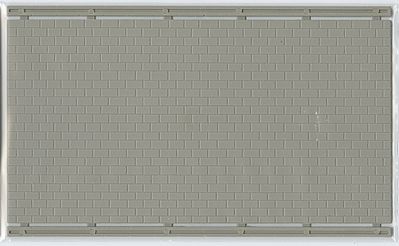 Kibri 34137 HO Scale Brick Wall Plate -- 8 x 4-13/16"  20 x 12cm