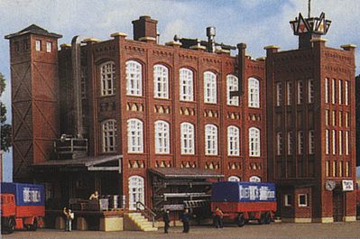 Kibri 36770 Z Scale Factory Buildings "Grunderzeit" -- 4-7/8 x 3-3/4"  12.5 x 9.5cm