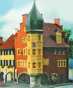 Kibri 36803 Z Scale Biel School of Music -- 3-3/8 x 2-3/8 x 3-7/8"  8.5 x 6 x 10cm