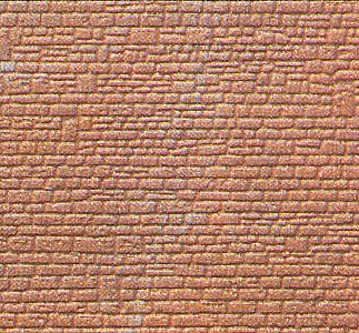 Kibri 36912 Z Scale Stone Wall Material -- 5-7/8 x 3-15/16"  15 x 10cm Styrene Sheet