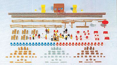 Kibri 37490 N Scale Accessory Pack w/Figures