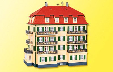 Kibri 38354 HO Scale Apartment Building w/Balconies - Kit