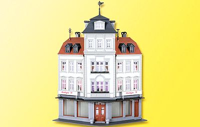Kibri 38390 HO Scale Corner Terrace Houses -- 16.7 x 18.2 x 22cm