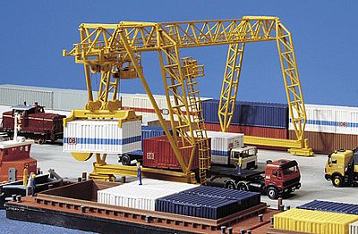 Kibri 38530 HO Scale Demag Container Crane -- Kit - 12-13/16 x 7 x 6-13/16"  32 x 17.5 x 17cm