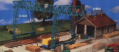 Kibri 38543 HO Scale Overhead Log Crane -- 6-11/16 x 17-5/16 x 7-1/2"  17 x 44 x 19cm