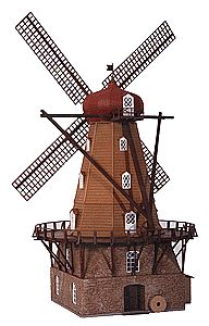 Kibri 39151 HO Scale Hammarlunda Windmill -- 14 x 11.5 x 35cm