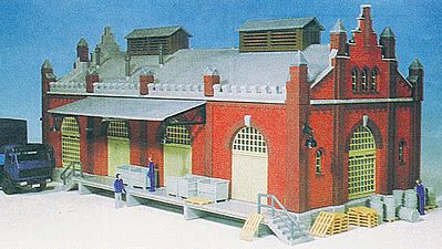 Kibri 39404 HO Scale Warehouse -- 49-1/4"  124cm