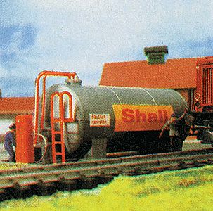Kibri 39430 HO Scale Diesel Oil Station -- 4-3/4 x 3-7/8"   12 x 10cm