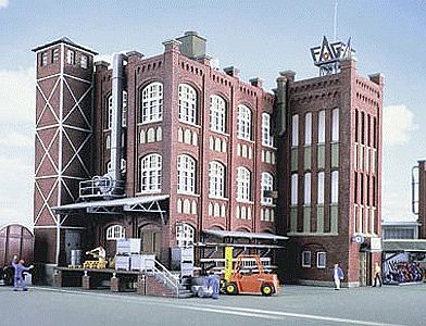 Kibri 39814 HO Scale Grunderzeit Factory -- 10-5/8 x 9-27/32 x 8-21/32"  27 x 25 x 22cm