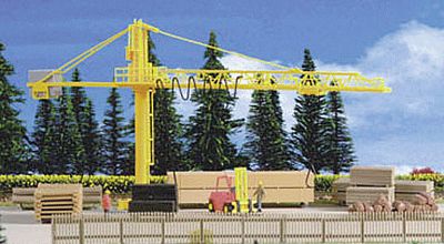 Kibri 39817 HO Scale Timber Yard & Crane -- 10-1/4 x 1-3/8 x 5-5/16"  26 x 3.5 x 13.5cm