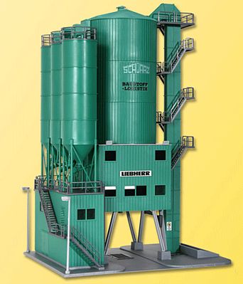 Kibri 39930 HO Scale Schwarz Concrete Works -- 7-1/8 x 5-1/8 x 10-13/16"  18 x 13 x 27.5cm