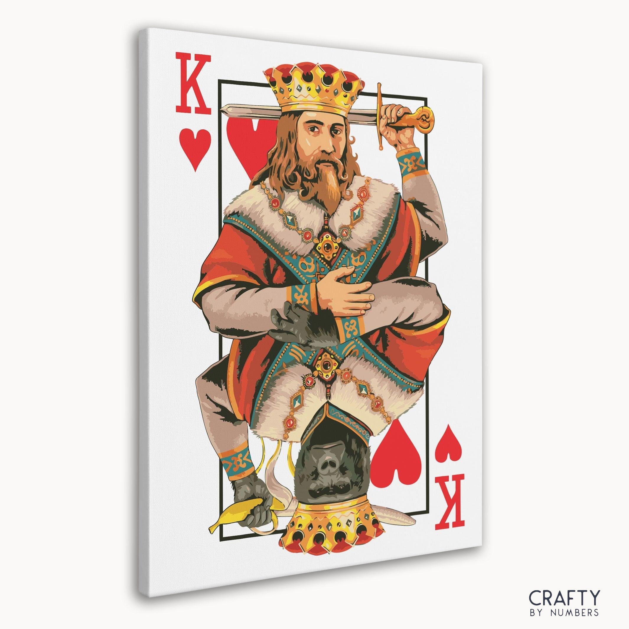 King of Hearts Card