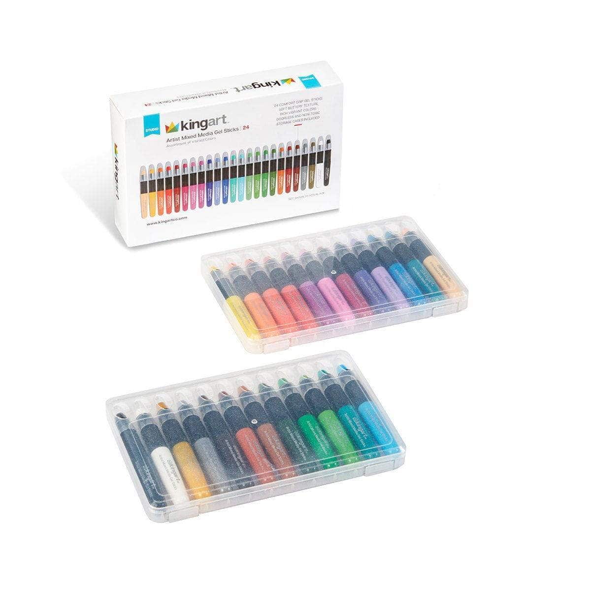 Gel Stick Crayons 24 Colors