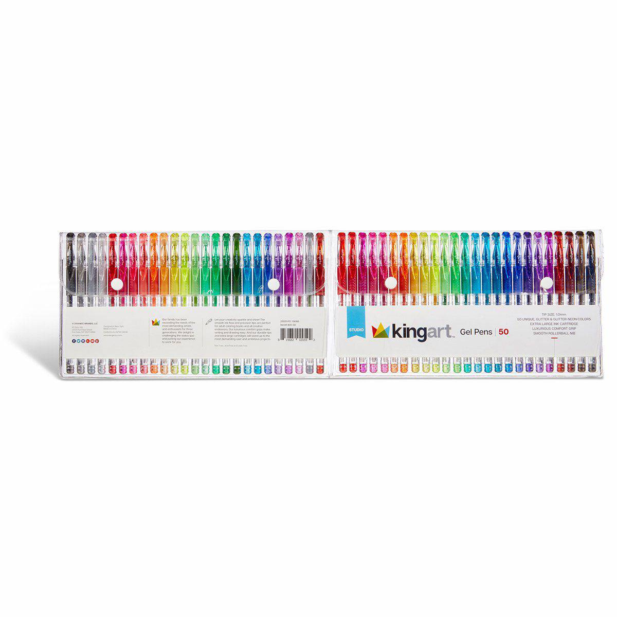 Gel Pens 50 Glitter Colors