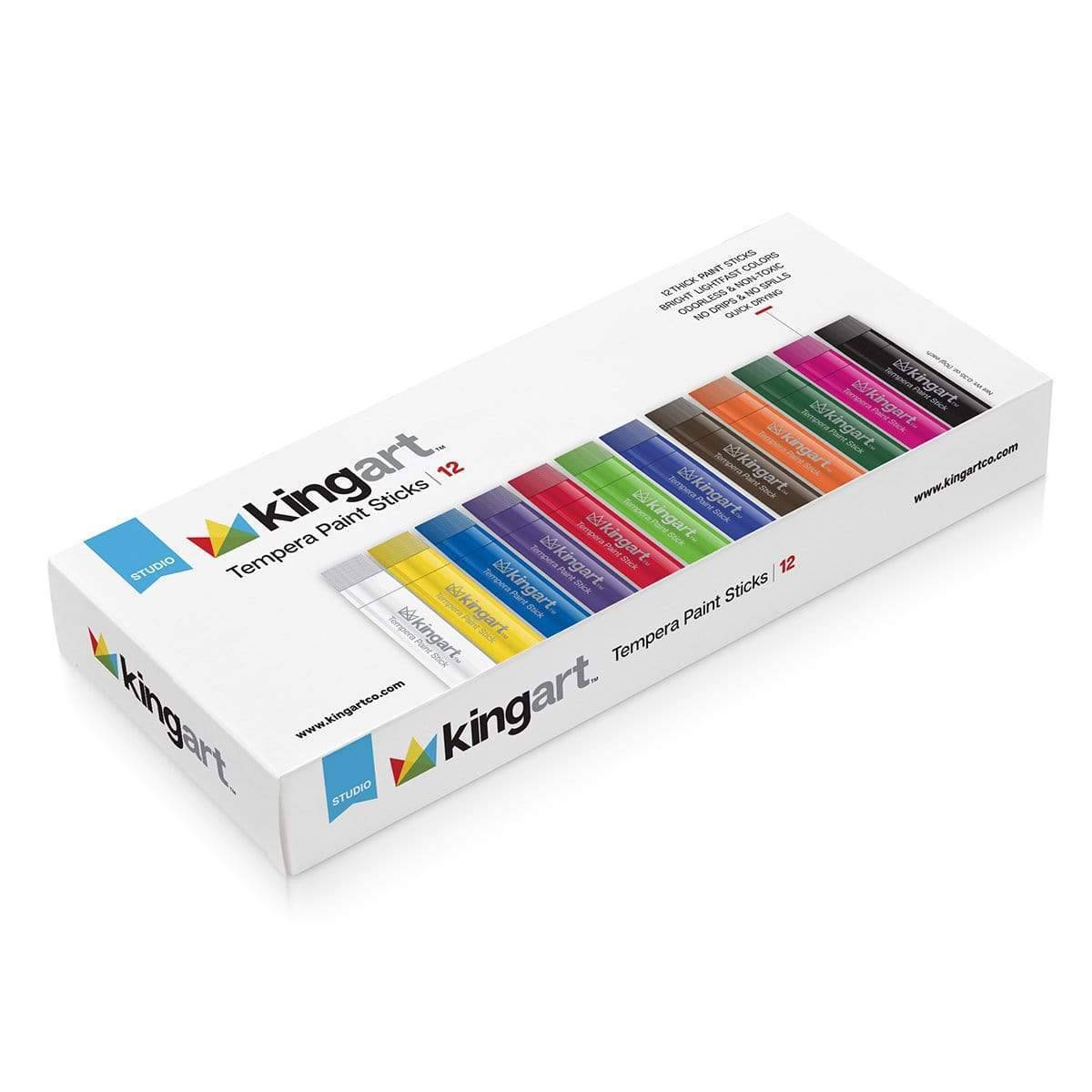 Tempera Paint Sticks, 12 Colors