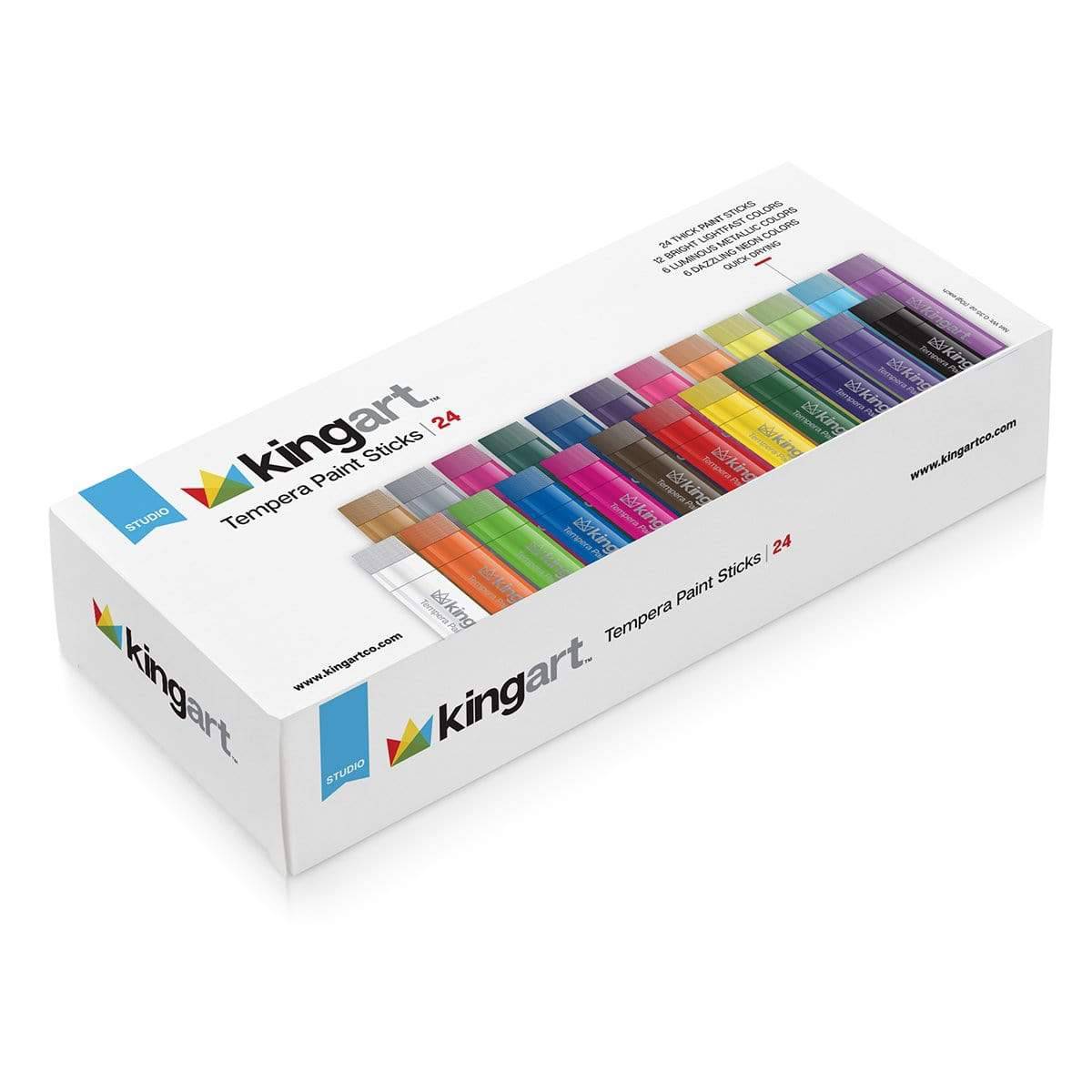 Tempera Paint Sticks, 24 Colors