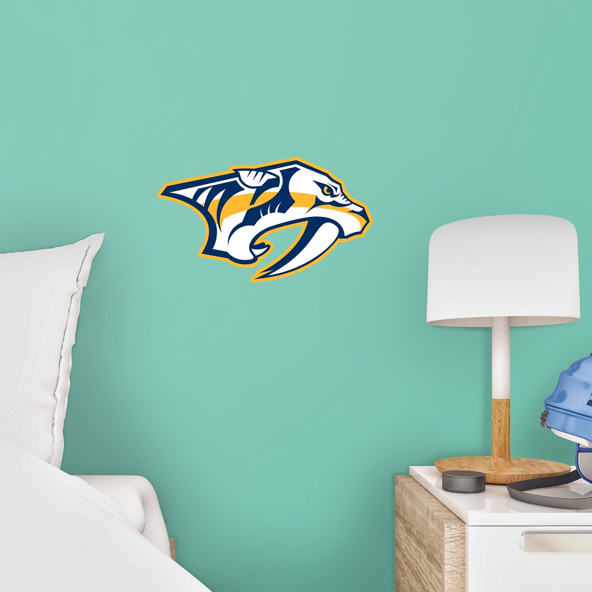 Nashville Predators - RealBig Logo Collection - Official NHL - Reusable Vinyl Wall Decals