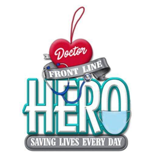 Kurt Adler - Front Line Doctor Hero 3 1/4" Resin Ornament