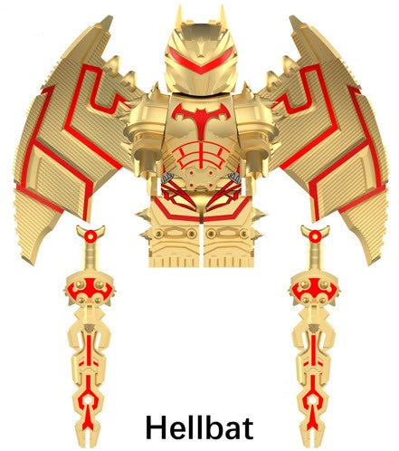 Hellbat Custom Minifigure – The Dark Knight’s Ultimate Armor!