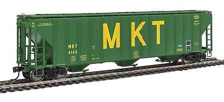 Walthers Proto 106162 HO Scale 55' Evans 4780 Covered Hopper - Ready To Run -- Missouri-Kansas-Texas(TM) #4143