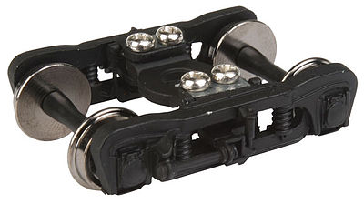 Walthers Proto 920-2122 HO Scale GSC Commuter Trucks -- Black - 1 Pair